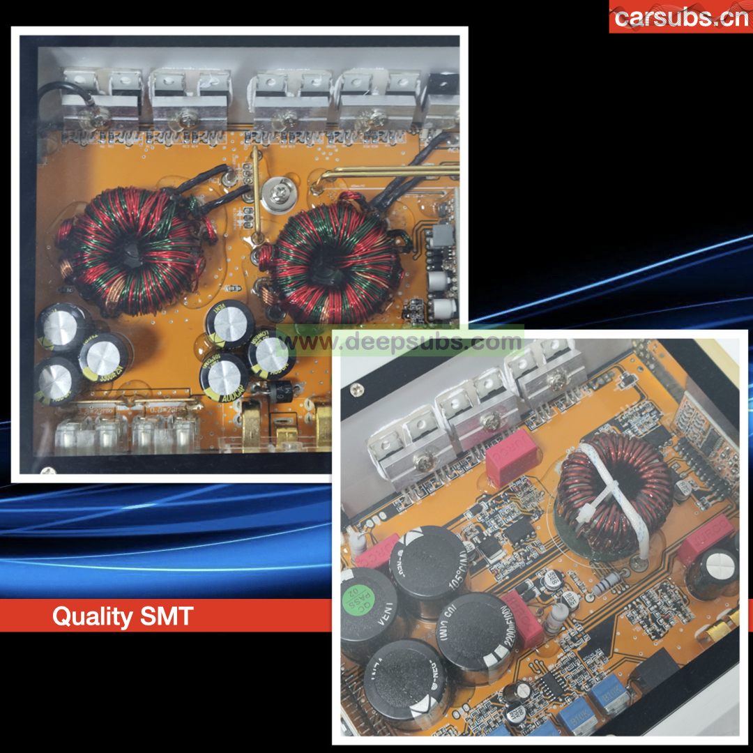 Sound Quality Car Amplifier Mono RMS 1600W Strong Bass Subwoofer Amplifier Peak 3200W Max 1ohm Class D Car Amplifier Monoblock - Image 3