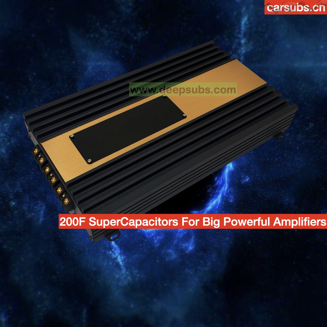 Car Stereo Batteries Super Capacitors Bank 200 Farad Voltage Stable Capacitor Bank for Car Power Amplifier