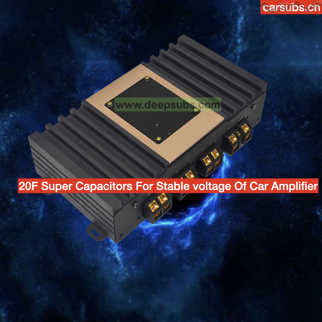 Car Stereo Batteries Super Capacitors Bank 20 Farad Voltage Stable Capacitor Bank for Car Power Amplifier