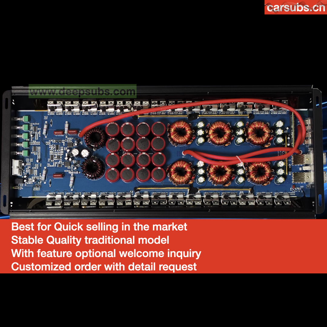 Car Subwoofer Amplifier RMS 2700W Class D Max 1 Ohm Peak 5000W SPL Strong Bass Korean Style Car Amplifier Monoblock - Image 2