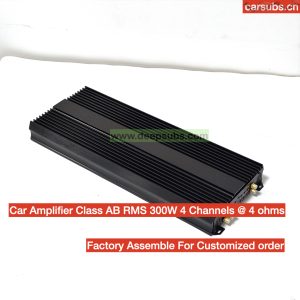 Sound Quality Car Stereo Amplifier 4 Channels RMS 450W 2 Ohm 4CH SQ Full Range Car Amplifier Class AB