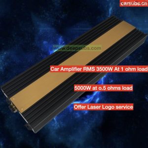3500W 1 ohm Korea Style Car Subwoofer Amplifier RMS 5000W 0.5 ohm dynamic Class D Half Bridge SPL Car Amplifier Monoblock