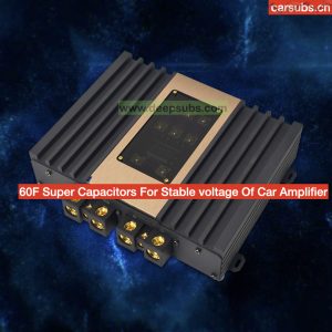 Car Stereo Batteries Super Capacitors Bank 60 Farad Voltage Stable Capacitor Bank for Car Power Amplifier