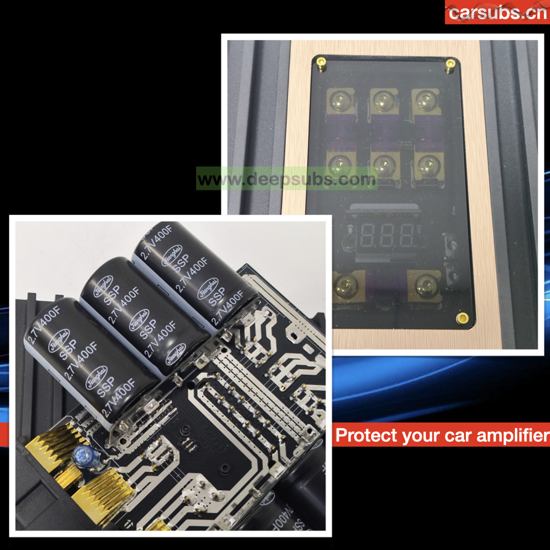 Car Stereo Batteries Super Capacitors Bank 60 Farad Voltage Stable Capacitor Bank for Car Power Amplifier - Image 3