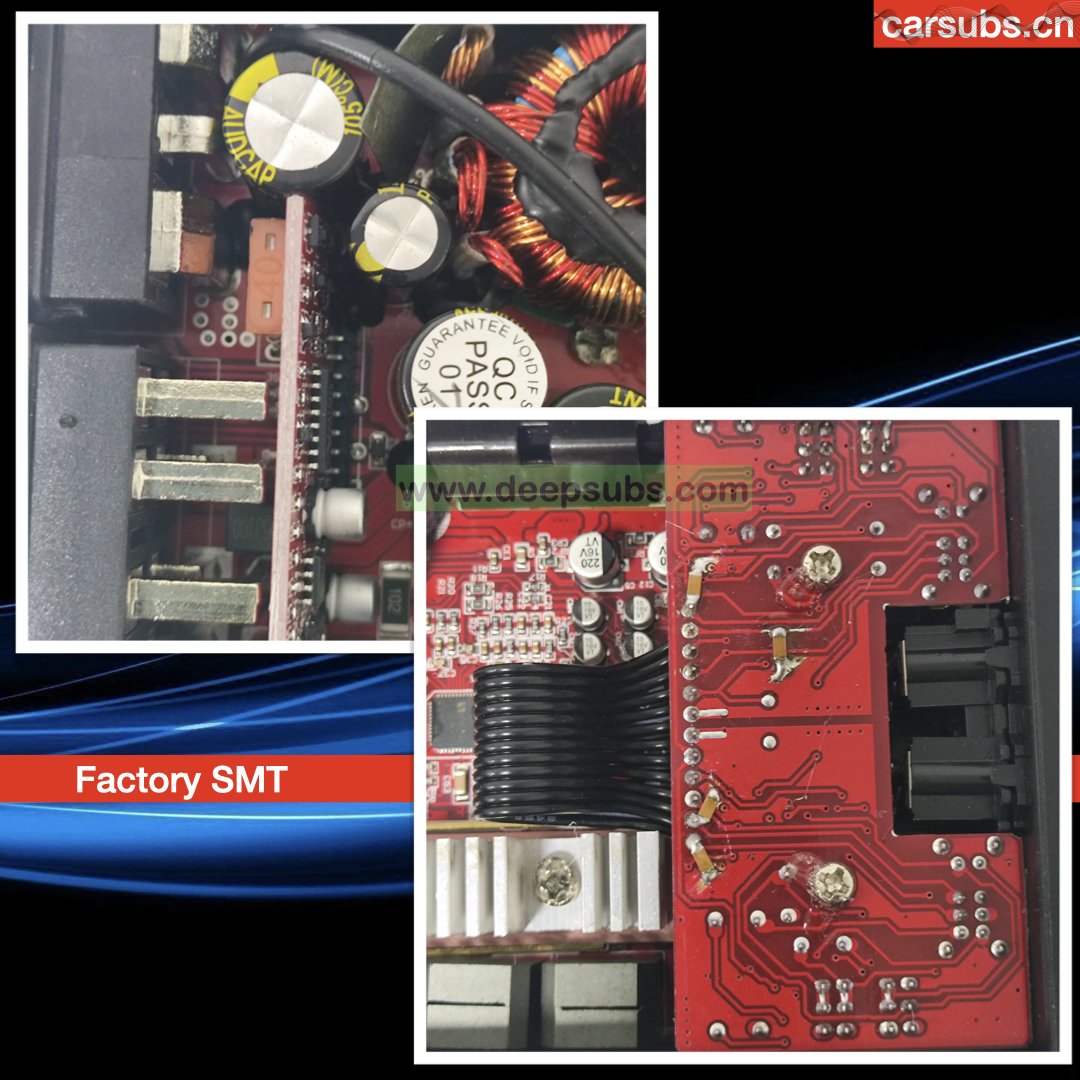 Mini Car Speakers Amplifier 4 CH RMS 70W High Level RCA Amplifier Full Range Peak 2800W Class D Car Amplifier Monoblock - Image 3