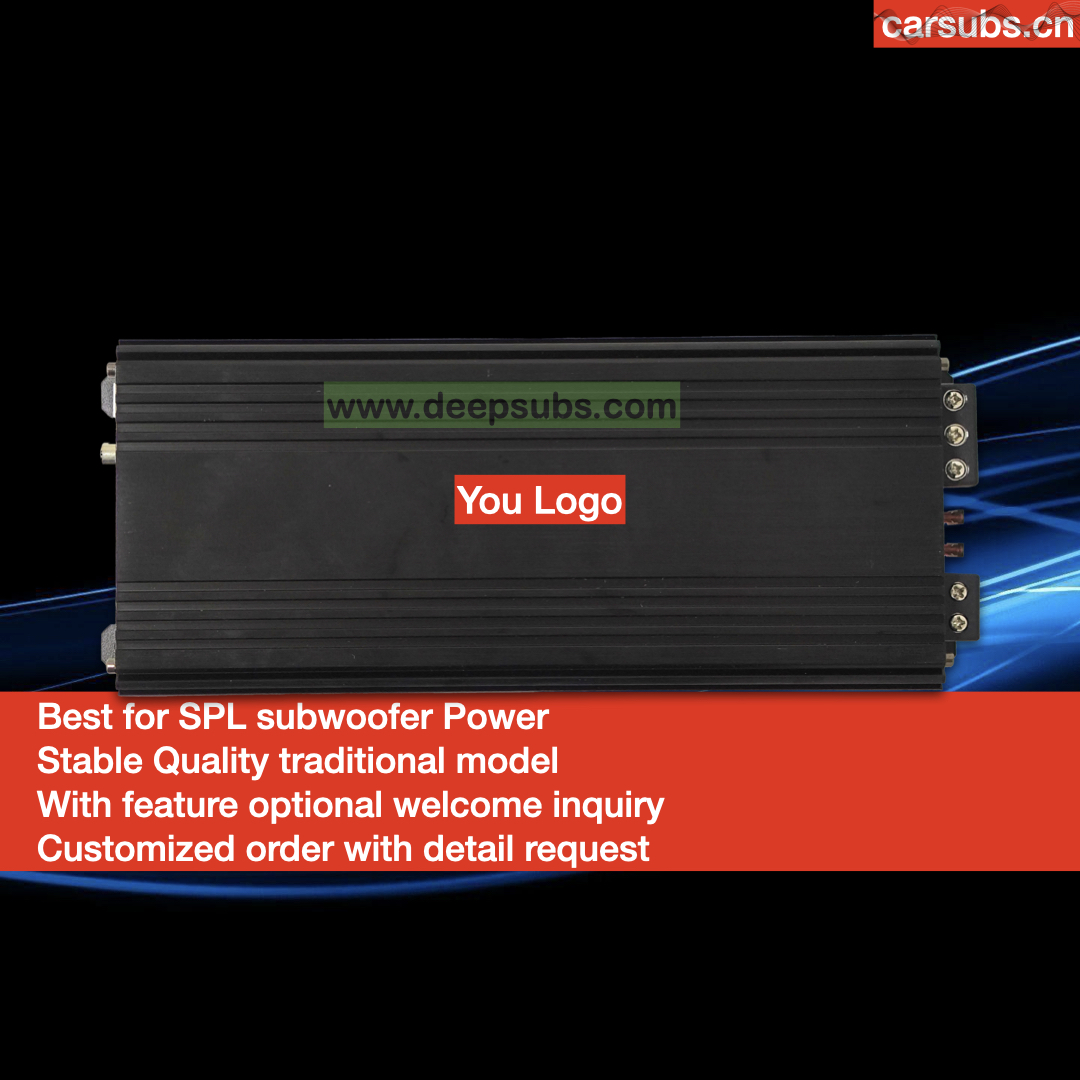 Car Stereo Amplifier Mono RMS 1000W 1D Strong Bass SPL Subwoofer Amplifier Peak 2000W Max 1ohm Class D Car Amplifier Monoblock - Image 5