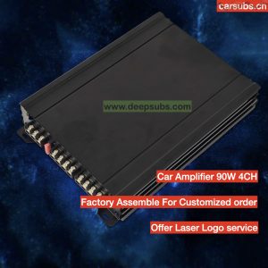 Factory OEM Car 2 Way 3 Way Components Speaker Amplifier RMS 50W 4 Channels Peak 2000W Full Range Car Amplifier Class AB