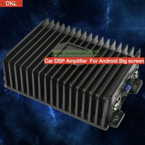 10" Car Android DSP Navigation Amplifier Sound Quality 50W 4CH Android Big Screen Bass Upgrade Car Radio Amplifier Class AB