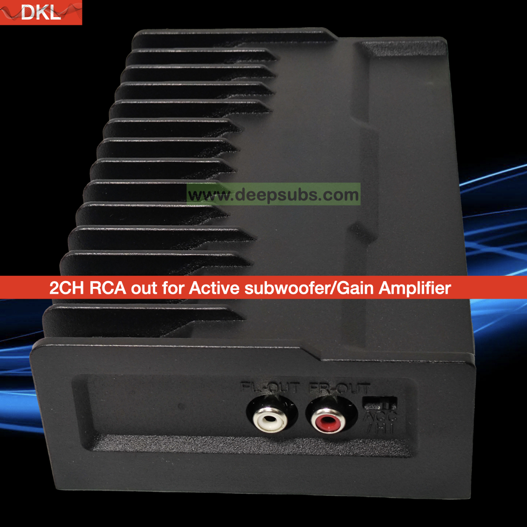 10" Car Android DSP Navigation Amplifier Sound Quality 50W 4CH Android Big Screen Bass Upgrade Car Radio Amplifier Class AB - Image 4