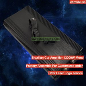 RMS 13000W Brazilian Style Car Subwoofer Amplifier Full Range Strong Bass Monoblock Car SPL Amplifier Class D