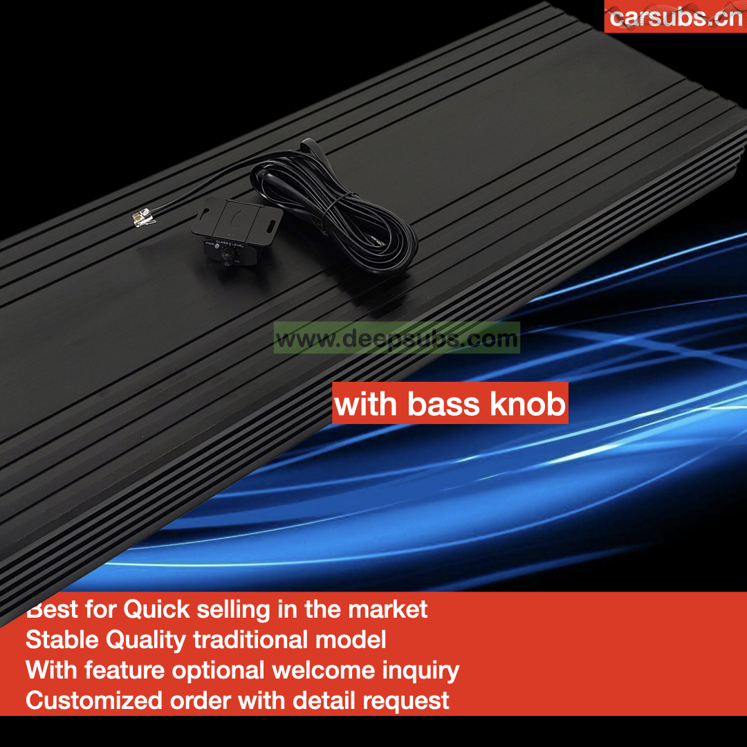 RMS 16000W 1 Ohm Brazilian Style Car Subwoofer Amplifier Full Range Strong Bass 32000W Peak Monoblock Car SPL Amplifier Class D - Image 2