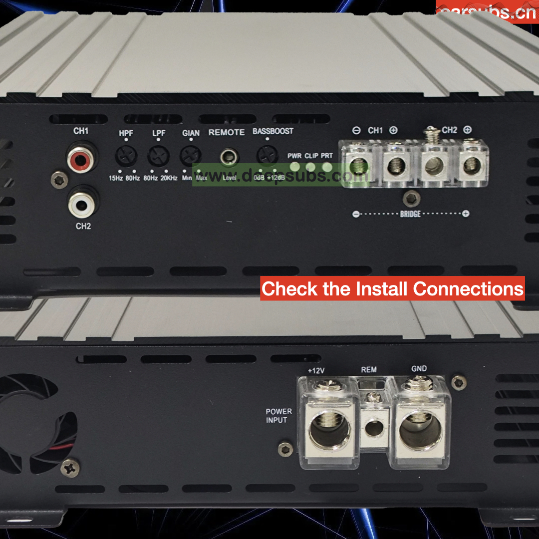 Brazilian Style Fullrange Car Subwoofer Speaker Bass Amplifier 2 Channels RMS 1800W Full Range Midrange Car Amplifier Class D - Image 3