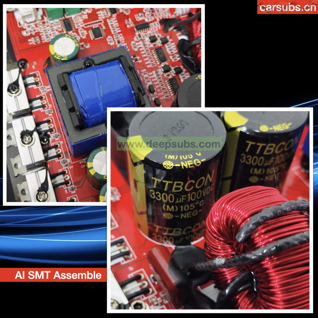 Car Stereo Amplifier Mono RMS 2000W 1D Strong Bass Subwoofer Amplifier Peak 4000W Max 1ohm Class D Car Amplifier Monoblock - Image 3