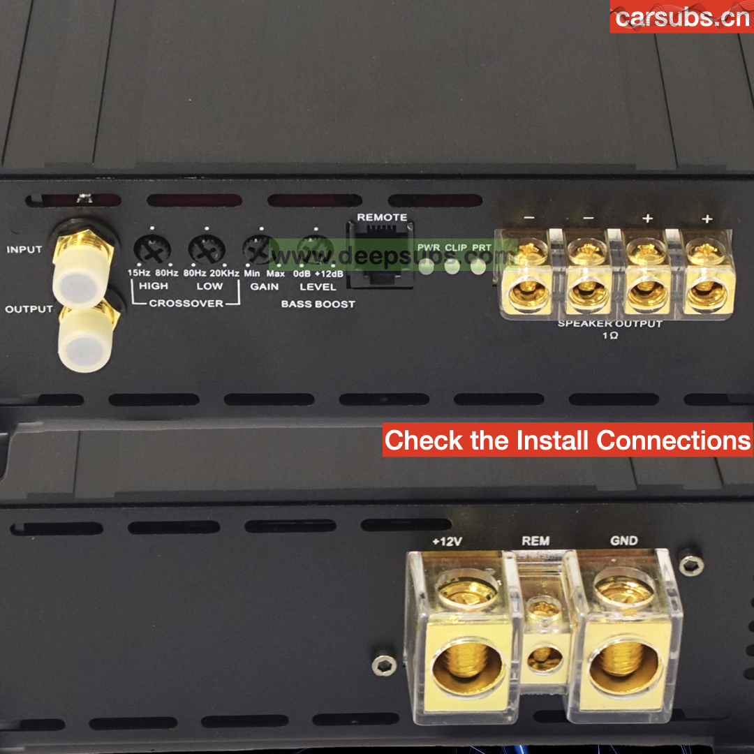 RMS 3000W Brazilian Car SPL Subwoofer Amplifier Full Range 3K 1ohm Strong Bass Peak 6000W Monoblock Car Amplifier Class D - Image 5