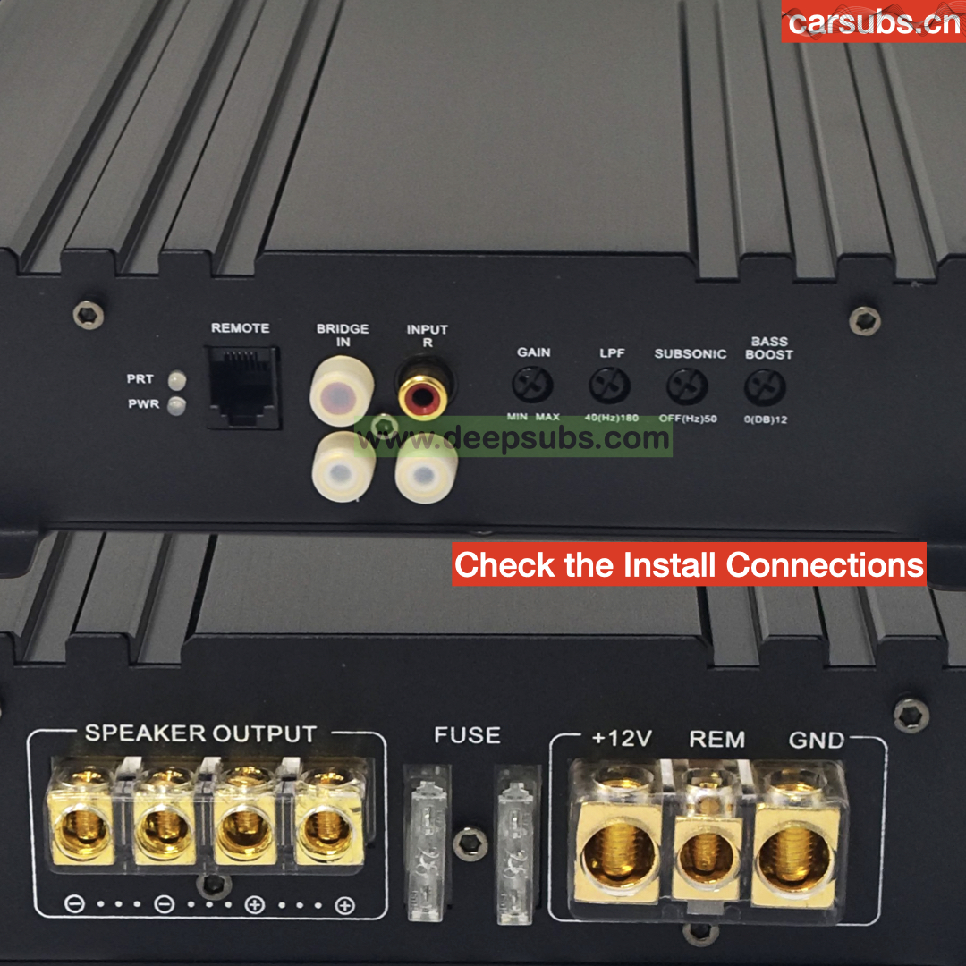 SQ Car Subwoofer Amplifier RMS 500W 2ohm Monoblock Peak 1000W Class D Mono Car Amplifier for 8 10 12 Inch Passive Subs - Image 4