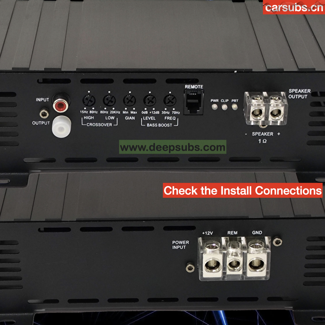 Fullrange 800.1 Brazilian Car Amplifier 1 Channels RMS 800W 1CH Peak 1600W 1 Ohm Full Range Car Amplifier Class D - Image 4