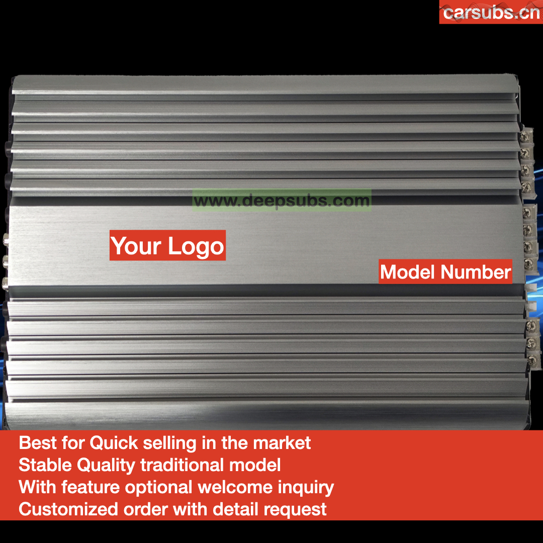 Factory OEM Car Door Coaxial Speaker Amplifier 2 Way 3 Way 4CH RMS 60W 4 Channels Peak 6800W Full Range Car Amplifier Class AB - Image 3