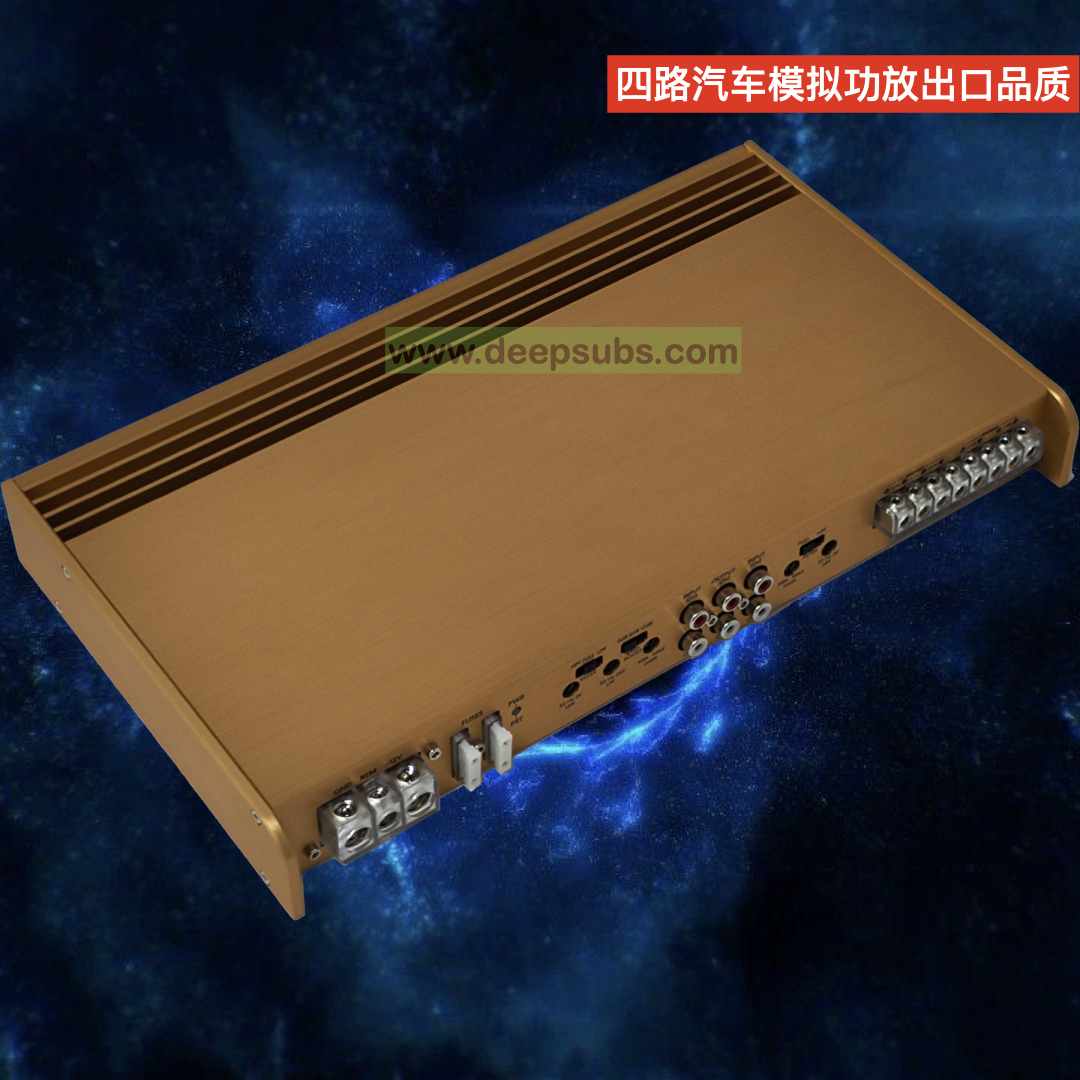 Sound Quality Car Subwoofer Speakers Amplifier RMS 75W 4 Channels Peak 7500W Car Amplifier Class AB - Image 8