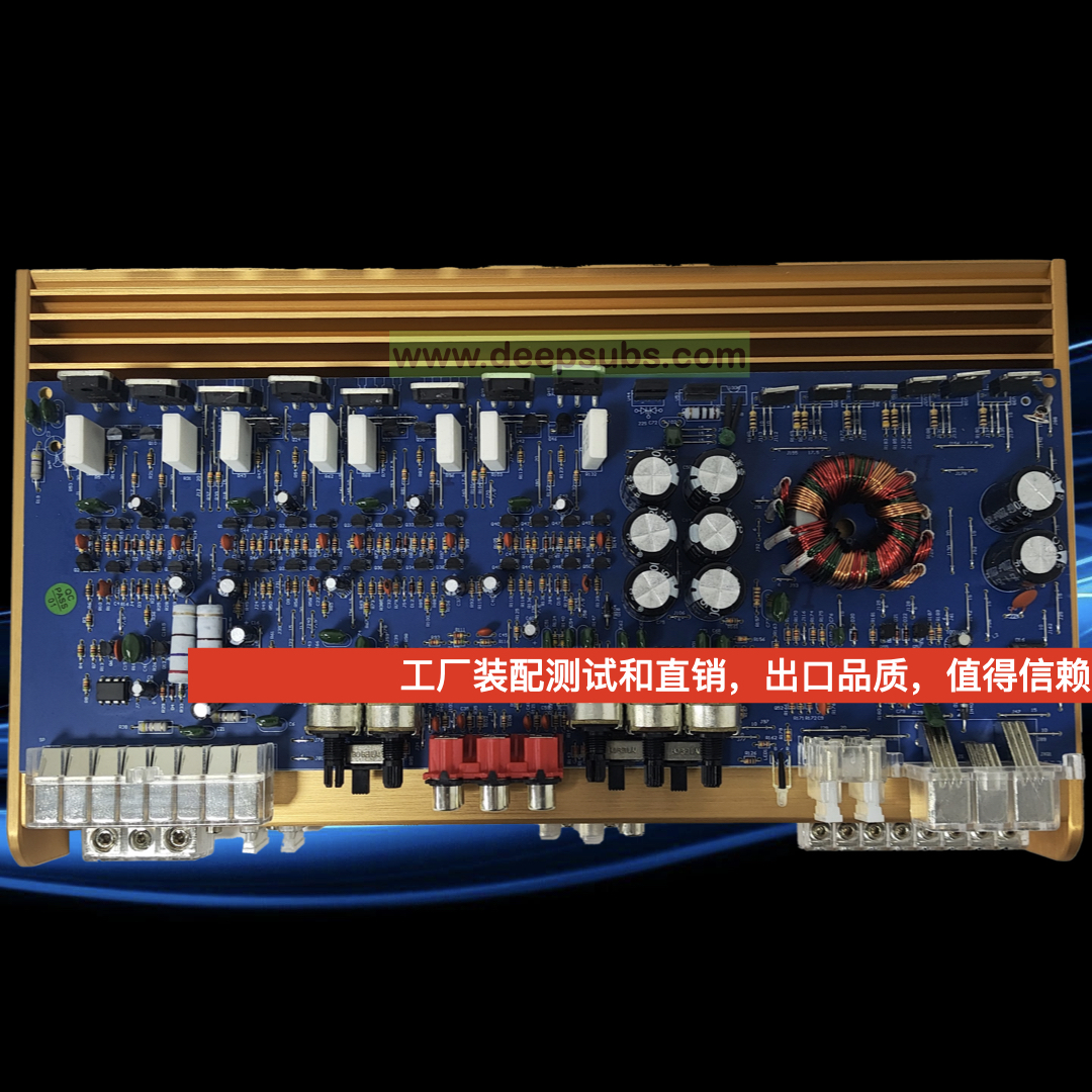 Sound Quality Car Subwoofer Speakers Amplifier RMS 75W 4 Channels Peak 7500W Car Amplifier Class AB - Image 5