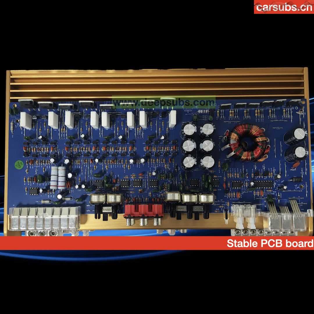 Sound Quality Car Subwoofer Speakers Amplifier RMS 75W 4 Channels Peak 7500W Car Amplifier Class AB - Image 11