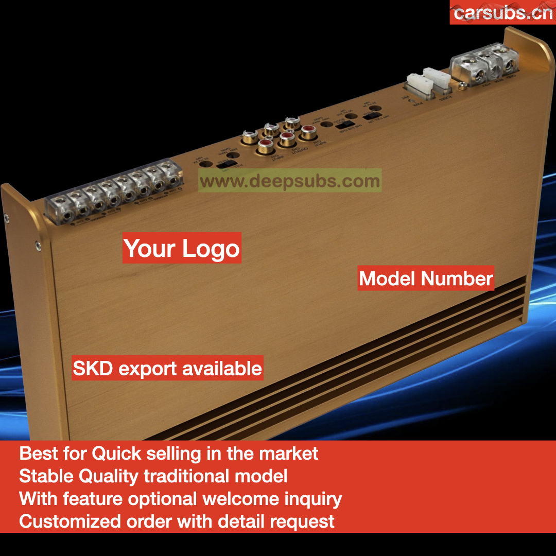 Sound Quality Car Subwoofer Speakers Amplifier RMS 75W 4 Channels Peak 7500W Car Amplifier Class AB - Image 9