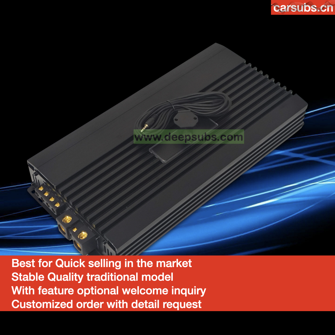 Car SPL Subwoofers Amplifier RMS 1500W Strong Bass Subwoofer Amplifier Peak 3000W Max 1ohm Class D Car Amplifier Monoblock - Image 2