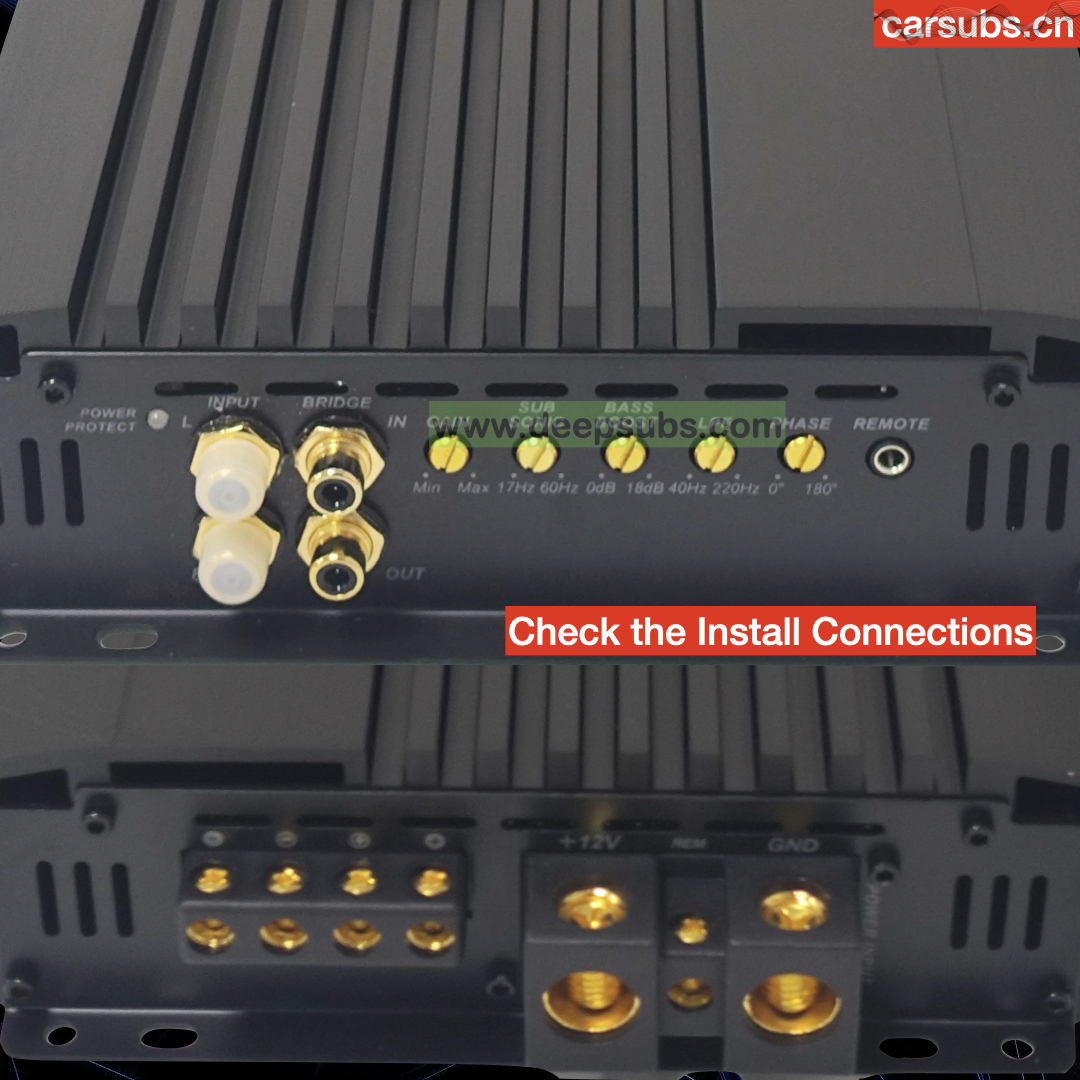 Car SPL Subwoofers Amplifier RMS 2000W Strong Bass Subwoofer Amplifier Peak 4000W Max 1ohm Class D Car Amplifier Monoblock - Image 5