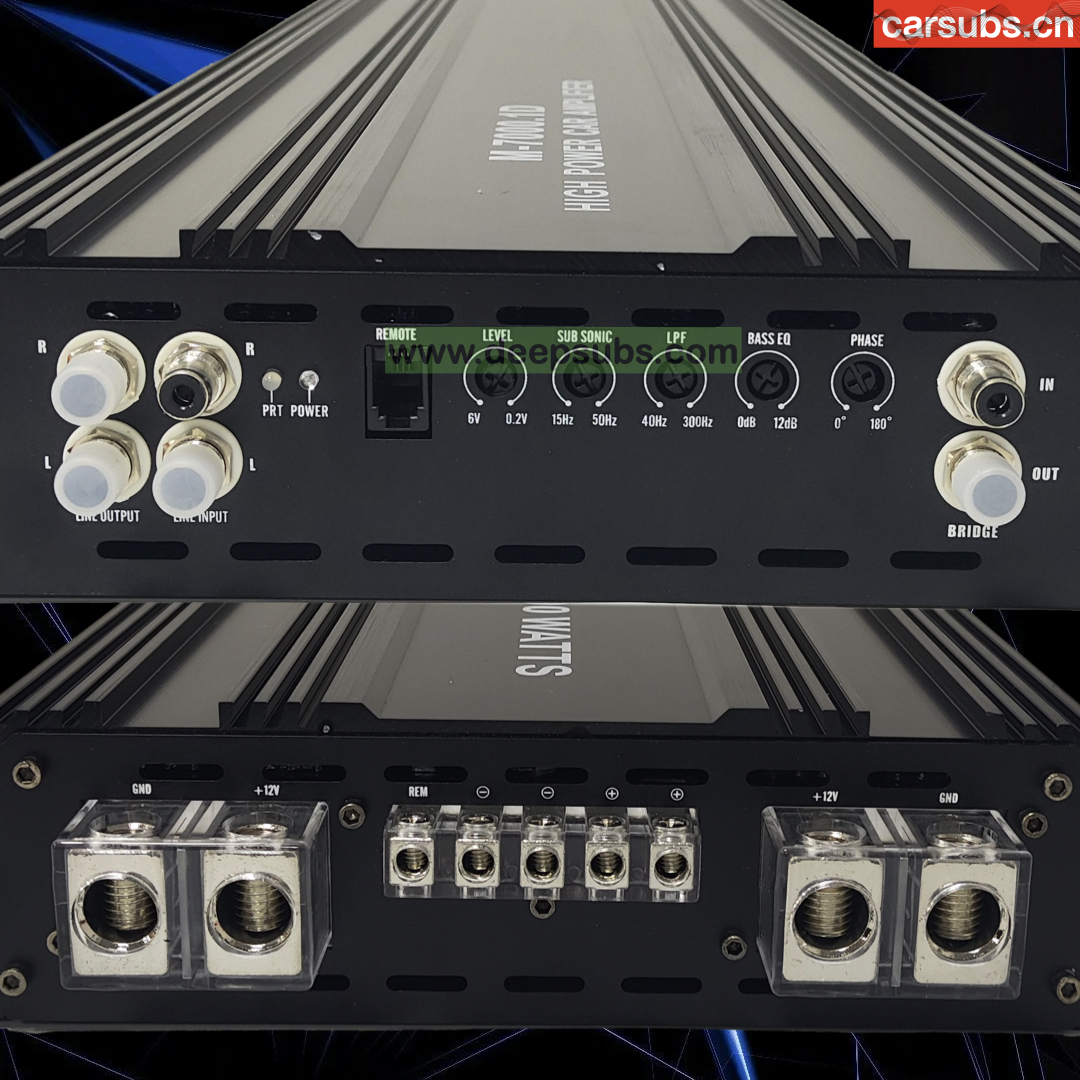 Korea Board Car Subwoofer Amplifier RMS 7000W Class D Max 1 Ohm Peak 14000W SPL Strong Bass Monoblock Car Amplifier - Image 4