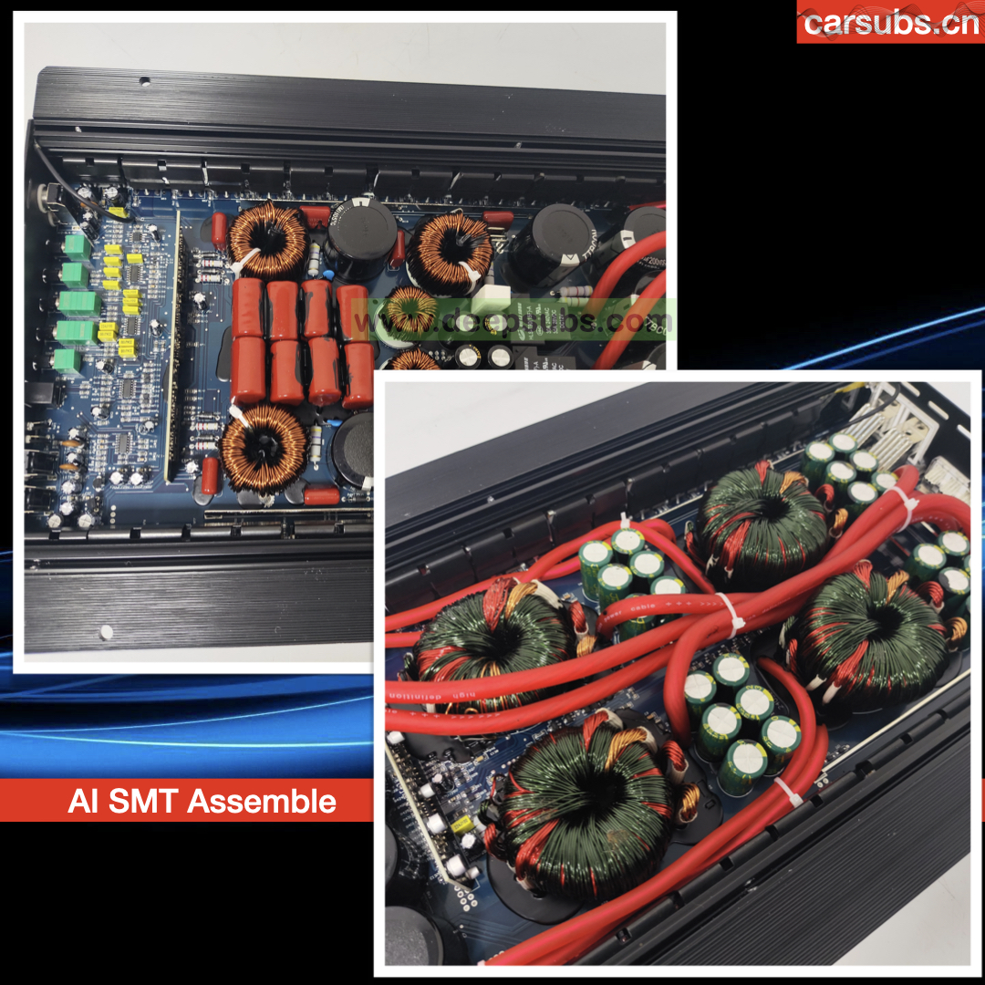 Korea Board Car Subwoofer Amplifier RMS 7000W Class D Max 1 Ohm Peak 14000W SPL Strong Bass Monoblock Car Amplifier - Image 3