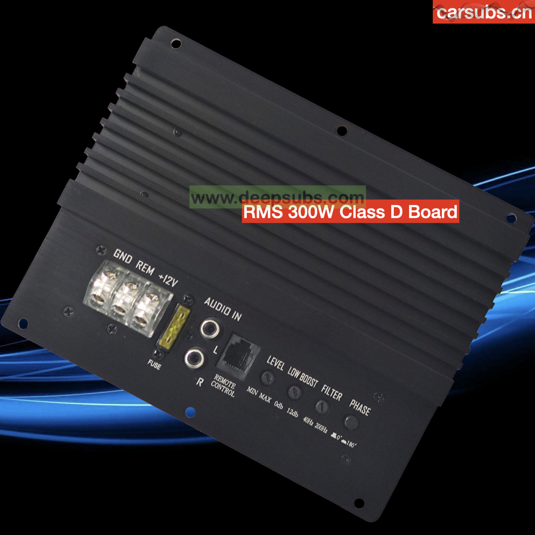 Car Amplifier Board RMS 300W Bass Amp Peak 600W Box Class D Exposed Car Amplifier PCB Board for 8 10 Inch Active Subwoofer Box - Image 2