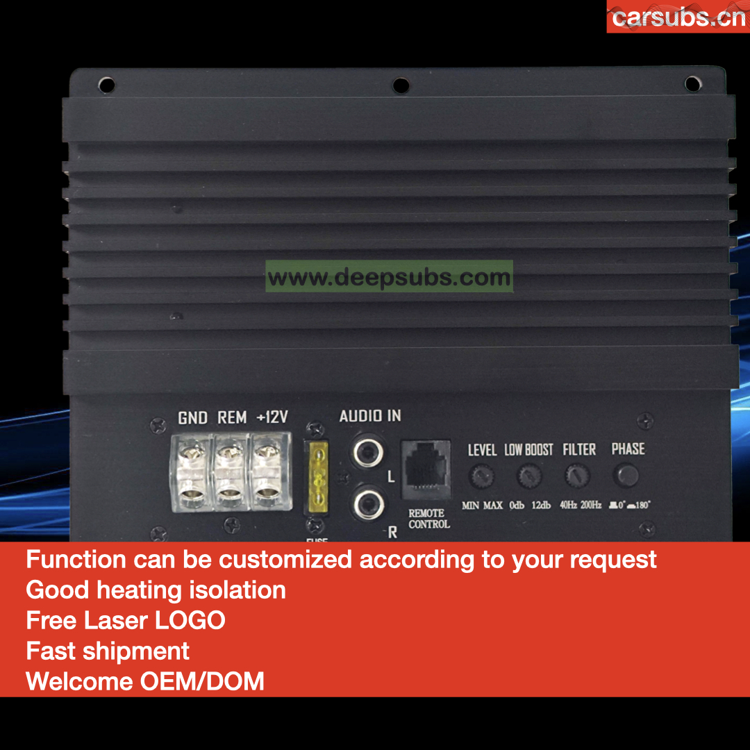 Car Amplifier Board RMS 300W Bass Amp Peak 600W Box Class D Exposed Car Amplifier PCB Board for 8 10 Inch Active Subwoofer Box - Image 5