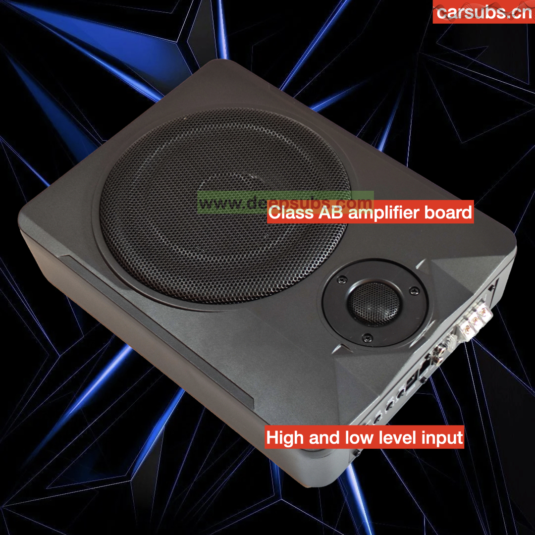 Factory OEM 10 Inch Car Slim Subwoofer Box RMS 150W Strong Bass Peak 1500W Strong Bass Under Seat Car Active Subwoofer - Image 3