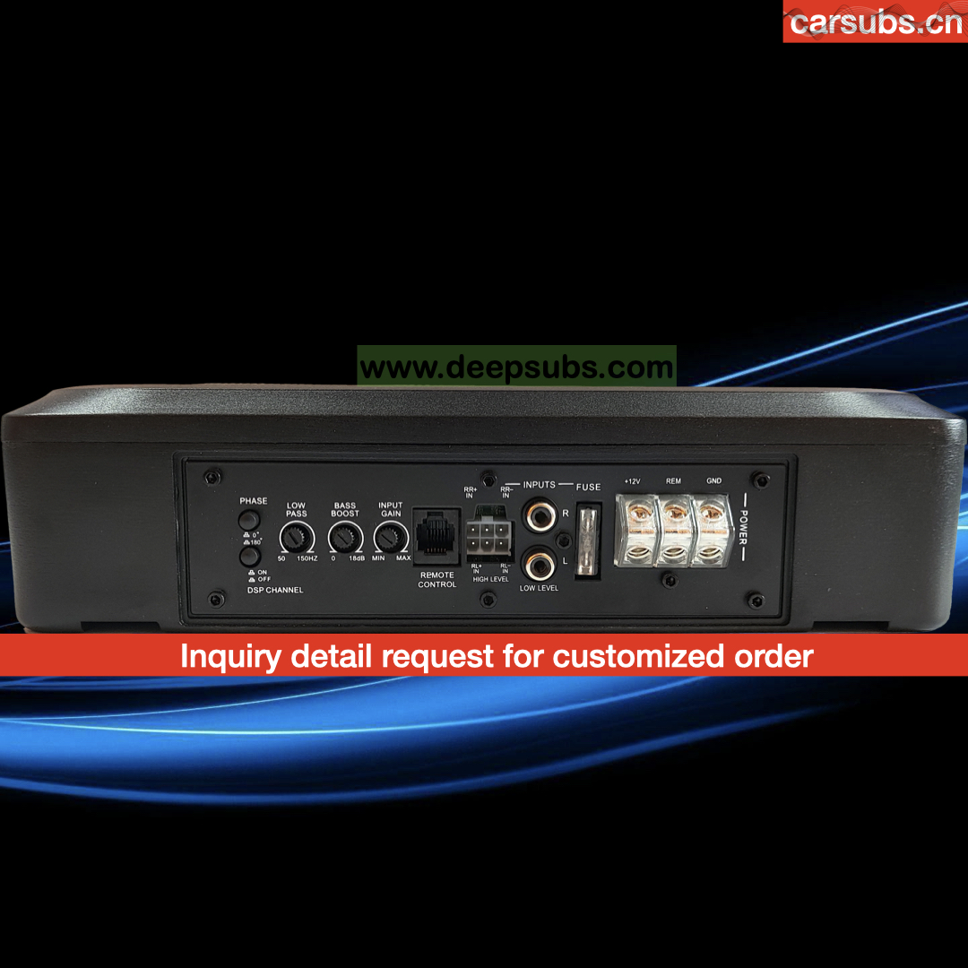 Factory OEM 6*9 Inch Car Slim Subwoofer Box RMS 120W Strong Bass Peak 1200W Strong Bass Under Seat Car Active Subwoofer - Image 4