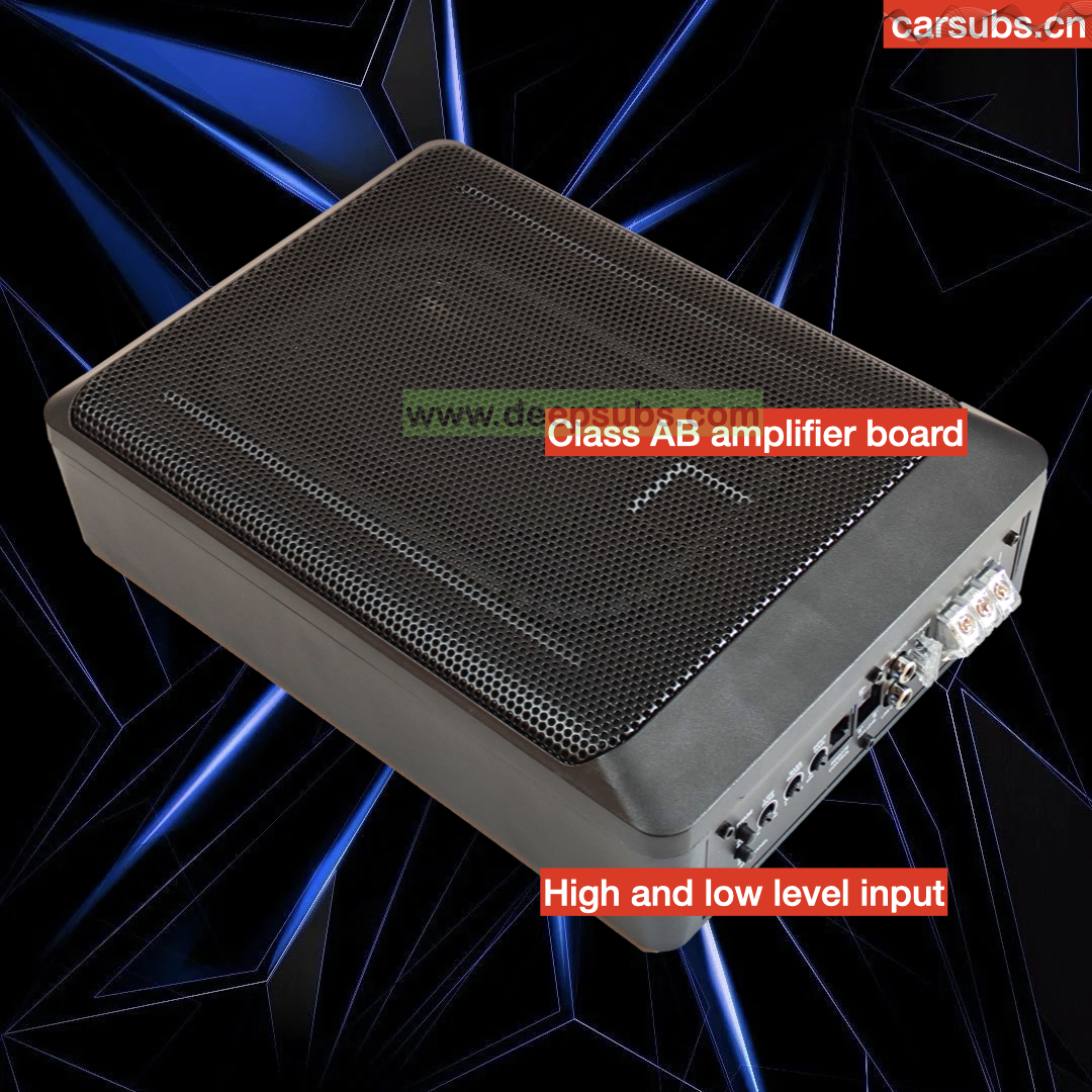 Factory OEM 6*9 Inch Car Slim Subwoofer Box RMS 120W Strong Bass Peak 1200W Strong Bass Under Seat Car Active Subwoofer - Image 5