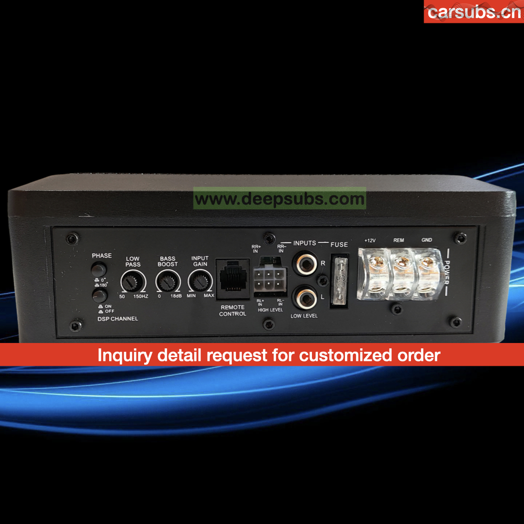 Factory OEM 6*9 Inch Car Slim Subwoofer Box RMS 120W Strong Bass Peak 1200W Strong Bass Under Seat Car Active Subwoofer - Image 4