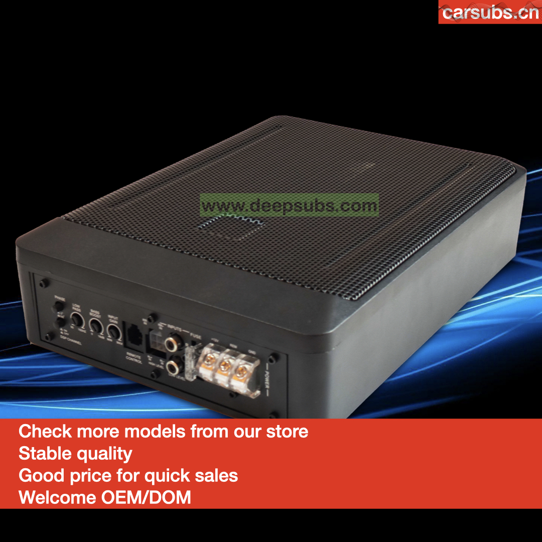 Factory OEM 6*9 Inch Car Slim Subwoofer Box RMS 120W Strong Bass Peak 1200W Strong Bass Under Seat Car Active Subwoofer - Image 3