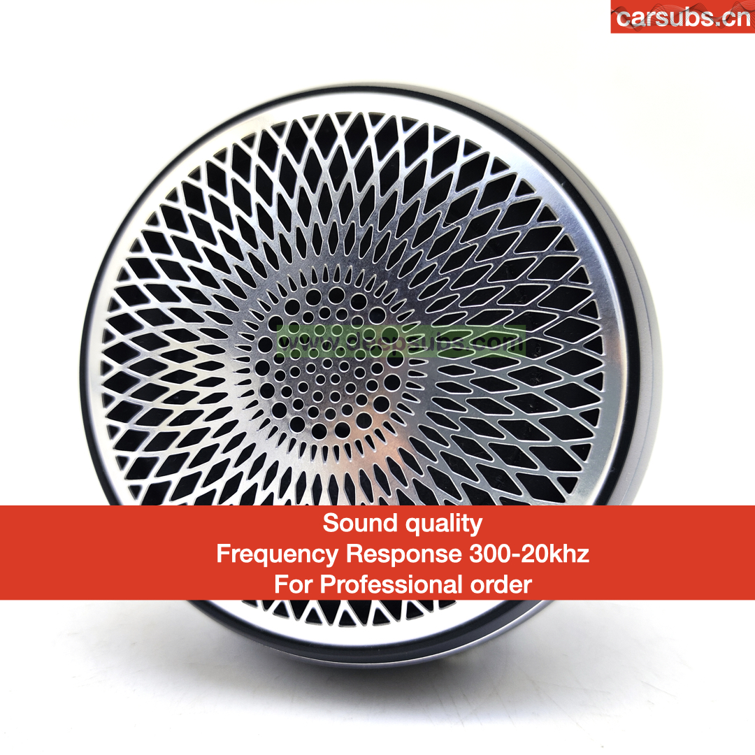 Sound Quality 4 Inch Car Midrange Speakers Subwoofer RMS 25W Aluminium Alloy Housing Fullrange Car Components Speakers - Image 3