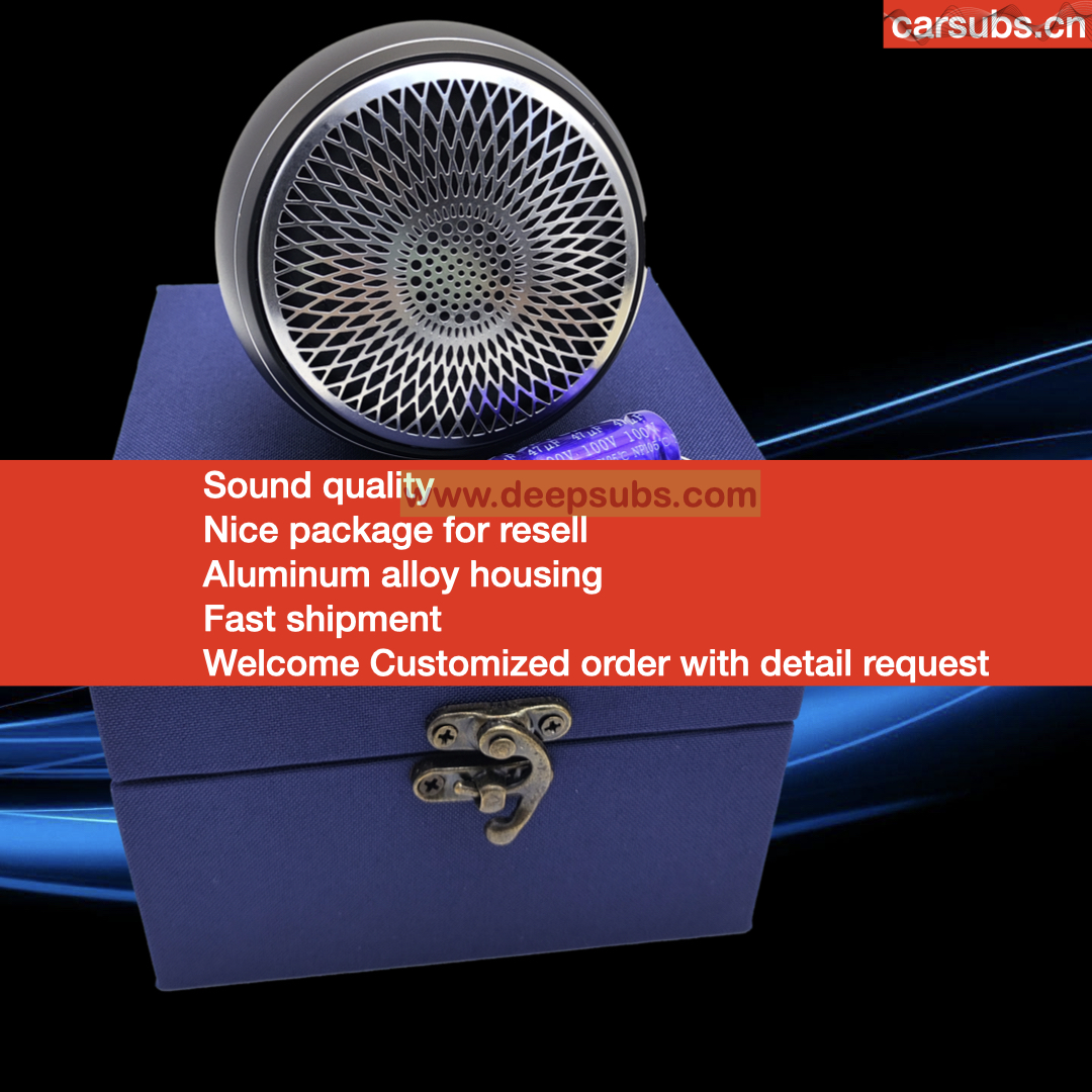 Sound Quality 4 Inch Car Midrange Speakers Subwoofer RMS 25W Aluminium Alloy Housing Fullrange Car Components Speakers - Image 2