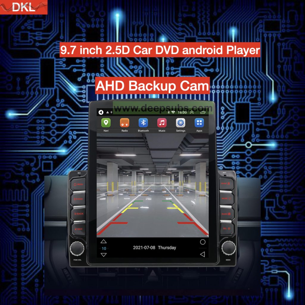9.7 Inch IPS Car DVD Player Android Big Touch Screen Car Music Stereo Mp3 Mp5 Carplay GPS Car Player