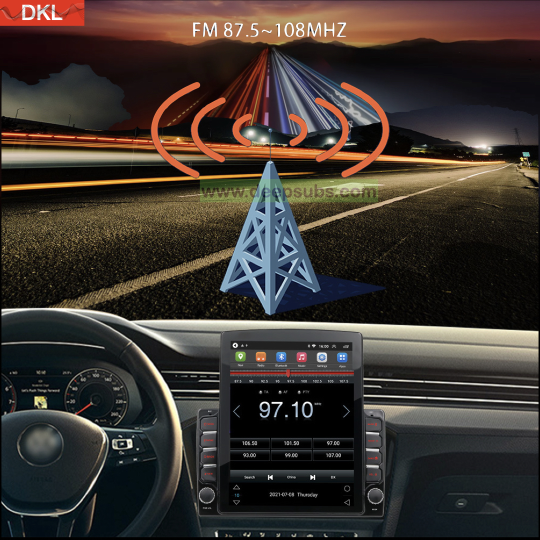 9.7 Inch IPS Car DVD Player Android Big Touch Screen Car Music Stereo Mp3 Mp5 Carplay GPS Car Player - Image 2