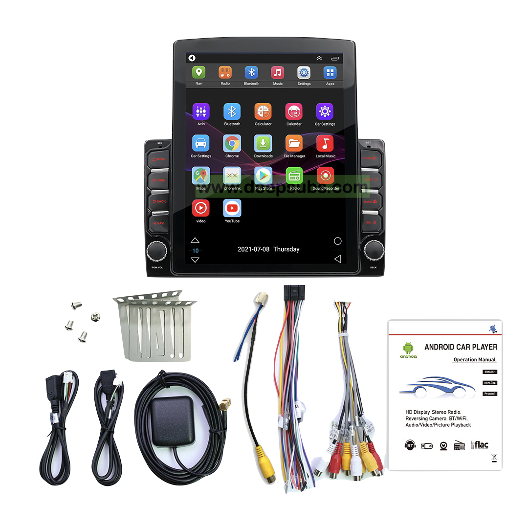 9.7 Inch IPS Car DVD Player Android Big Touch Screen Car Music Stereo Mp3 Mp5 Carplay GPS Car Player - Image 4