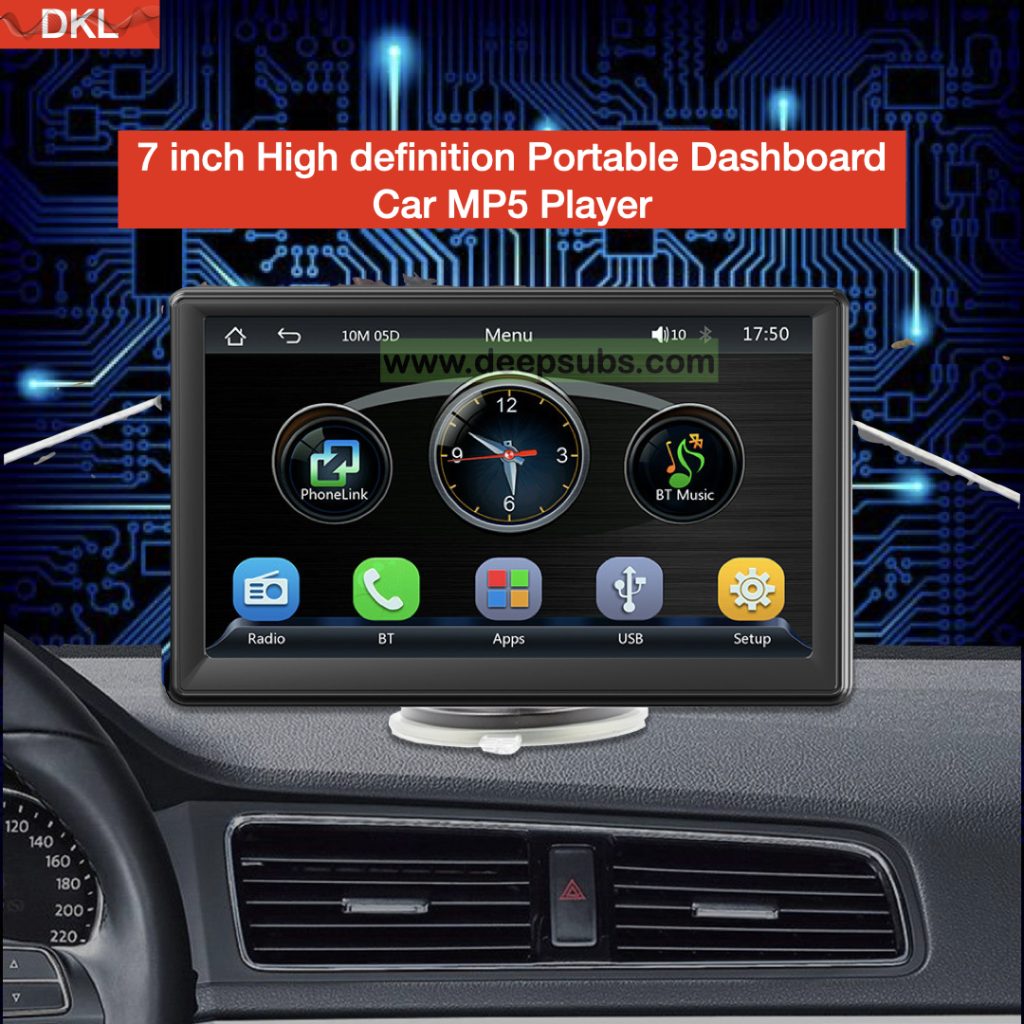 7 Inch Car MP5 Player Mirror Link Android Auto Carplay Screen Music Stereo Portable Car MP5 Player