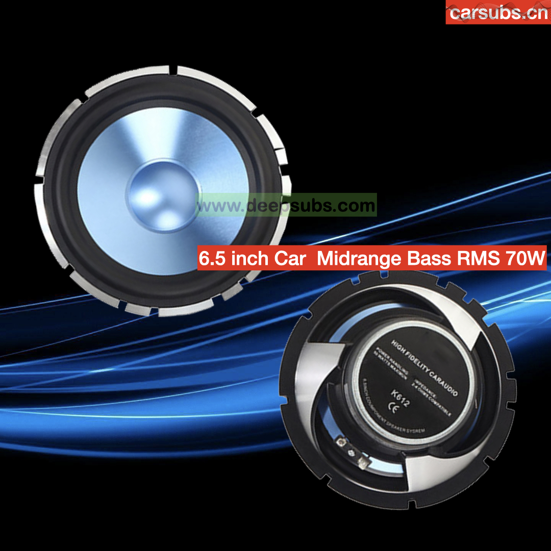 Y30 Car Stereo Speaker Components 6.5 Inch Woofer RMS 50W Midrange 2 Inch Tweeter Fullrange 2 Way Car Door Speaker - Image 2