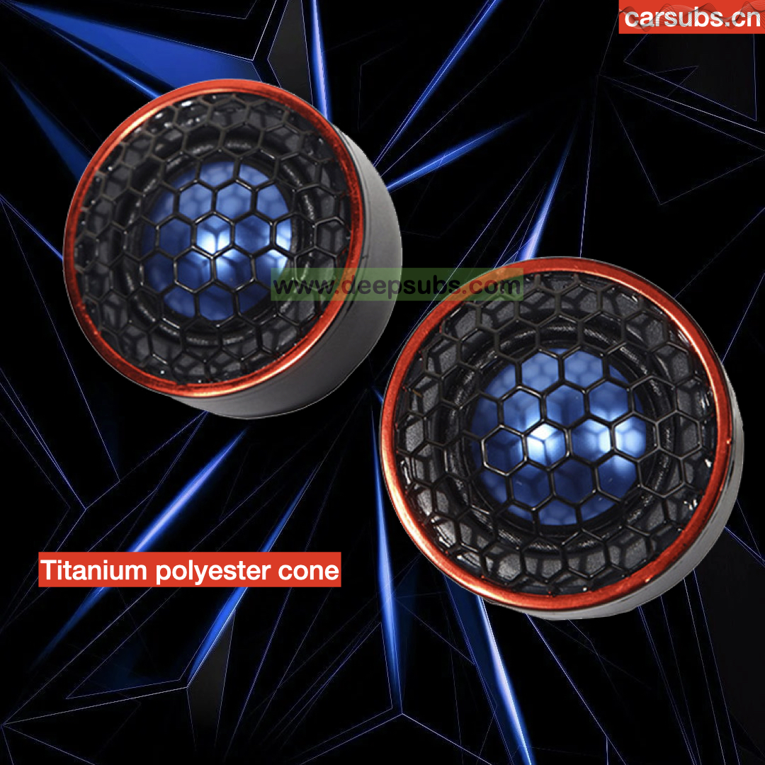 Y30 Car Stereo Speaker Components 6.5 Inch Woofer RMS 50W Midrange 2 Inch Tweeter Fullrange 2 Way Car Door Speaker - Image 4