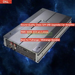 Sound Quality Car Midrange Speakers DSP Amplifier RMS 300W 2 Channels Mono 1500W Fullrange Car Amplifier Class AB