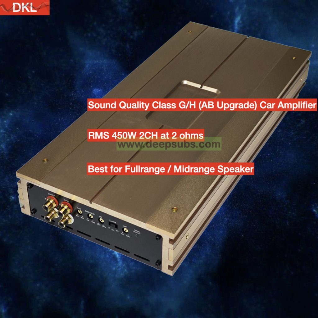 Sound Quality Car Midrange Speaker DSP Amplifier Class G/H RMS 450W 2 Channels Mono 1800W Fullrange Car Amplifier Class AB