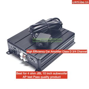 SQ Car Speaker Amplifier 4CH RMS 80W Car Amplifier Full Range 4 Channels Peak 2200W 3 Channels Car Amplifier Class D