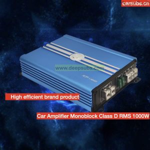 Car Audio Amplifier RMS 850W 2ohm Strong Bass Subwoofer Peak 2000W Class D Car Amplifier Monoblock
