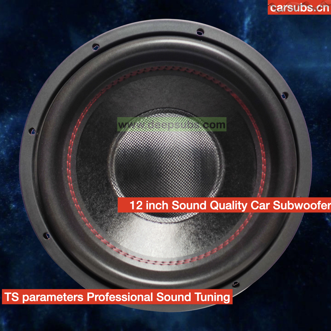 Fs 34hz SQ 12 Inch Car Subwoofer Speaker Sub RMS 450W Strong Punch Bass Speaker Heaty Duty 900W Peak 12" SPL Car Subwoofer