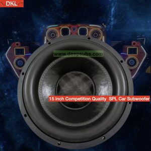 Car Audio Subwoofer Speaker 15" Competition Sub RMS 1500W Strong Punch Bass Speaker Peak 3000W 15 Inch SPL Car Subwoofer